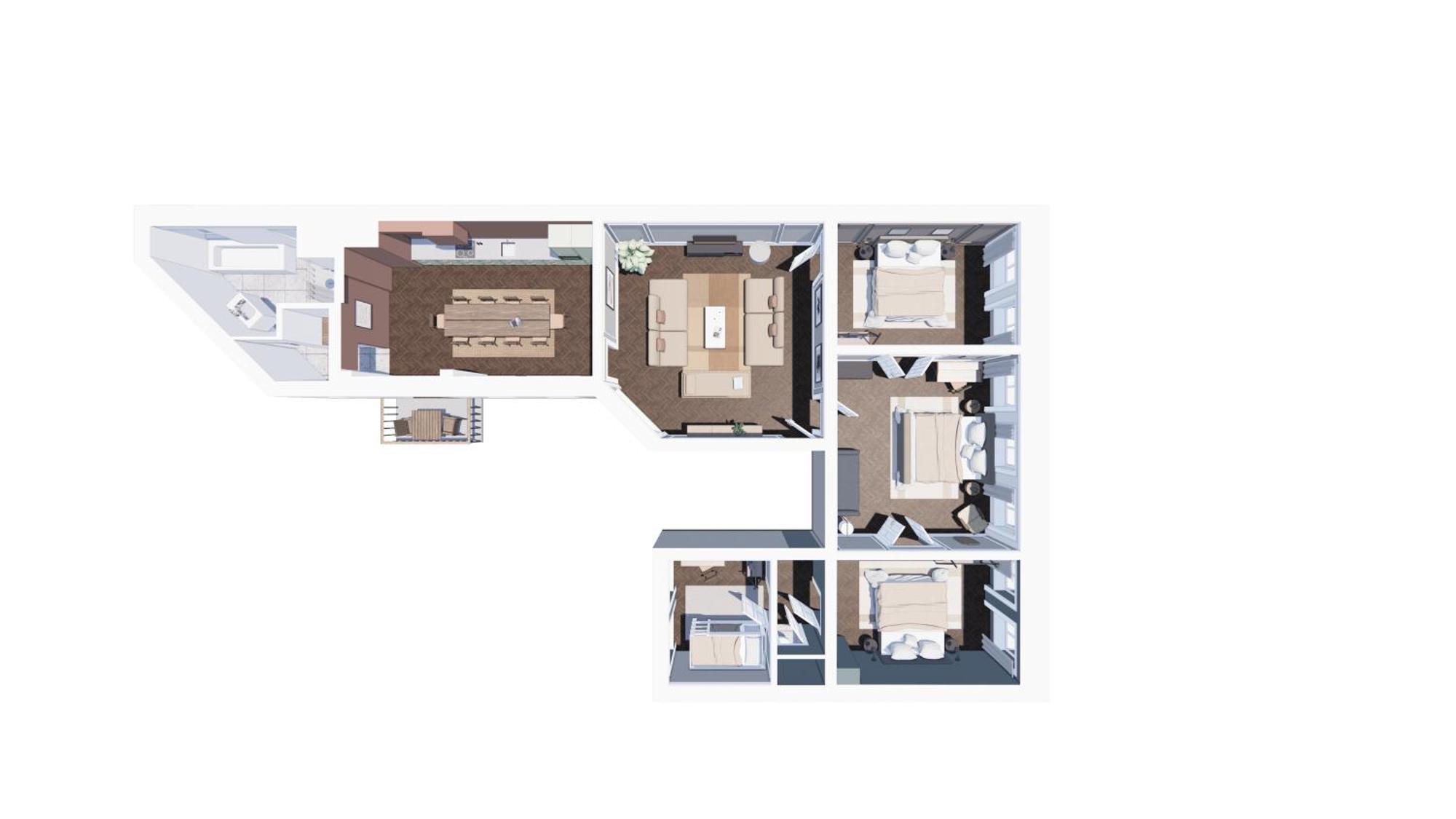 220Sqm Designer Apt - Copenhagen City Center - Private Balcony Εξωτερικό φωτογραφία